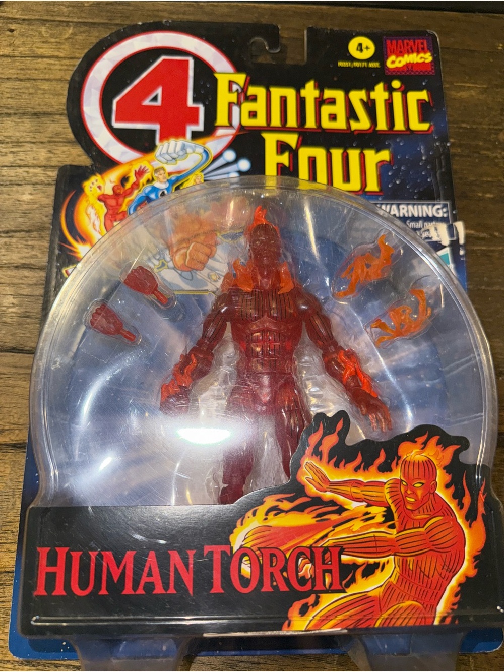Marvel Legends Fantastic Four Human Torch 6" Action Figure Johnny Storm